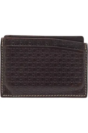 Carolina Herrera Dames, Pre-owned, Bruin, Maat: ONE Size Leer