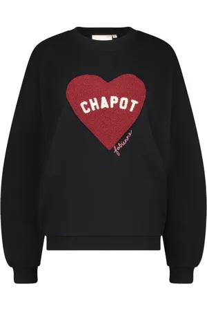 Fabienne Chapot Dames, Sweatshirts & Hoodies, Zwart, Maat: S Katoen