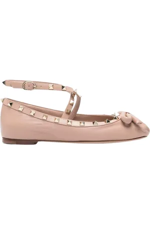 VALENTINO GARAVANI Dames, Schoenen, Roze, Maat: 40 EU Leer