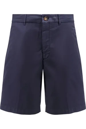 Brunello Cucinelli Heren, Korte broeken, Blauw, Maat: S Katoen