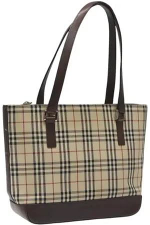 Burberry Dames, Pre-owned, , Maat: ONE Size Leer