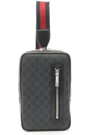 Gucci Heren, Pre-owned, Grijs, Maat: ONE Size Leer