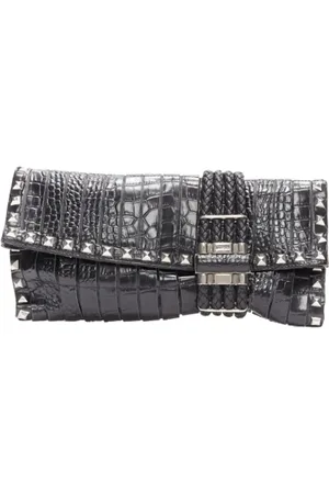 Jimmy Choo Dames, Pre-owned, Zwart, Maat: ONE Size Leer