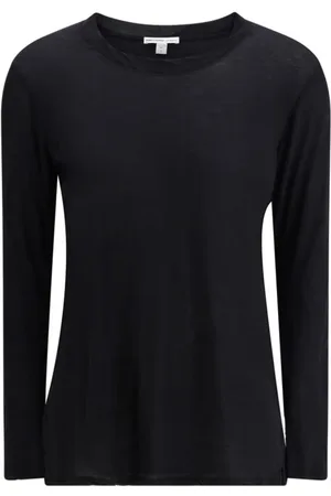 James Perse Dames, Tops, Zwart, Maat: S Jersey