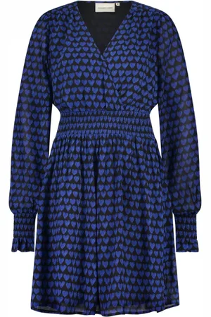 Fabienne Chapot Dames, Jurken, Blauw, Maat: M Poliester