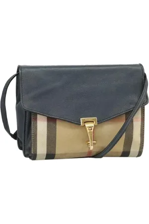Burberry Dames, Pre-owned, , Maat: ONE Size Leer