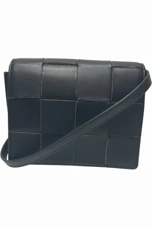 Bottega Veneta Dames, Pre-owned, Zwart, Maat: ONE Size Leer