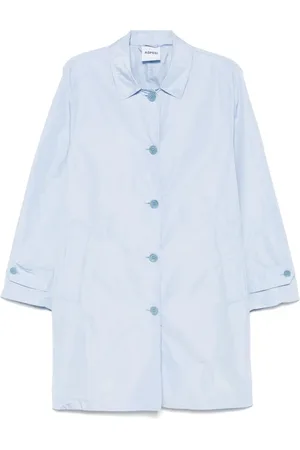 Aspesi Dames, Mantels, Blauw, Maat: XS Poliester