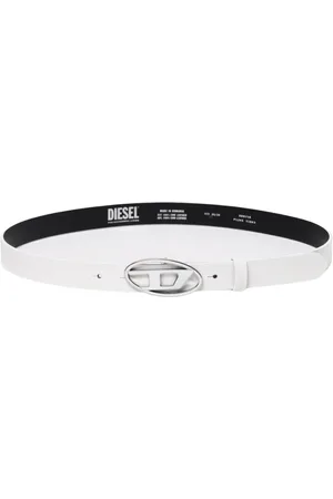 Diesel Dames, Accessoires, Wit, Maat: 80 CM Leer