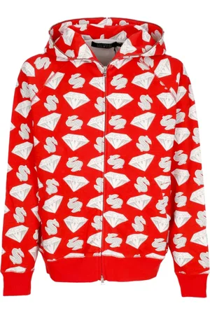 Billionaire Boys Club Heren, Sweatshirts & Hoodies, Rood, Maat: S Katoen