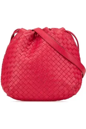 Bottega Veneta Dames, Pre-owned, Roze, Maat: ONE Size Leer
