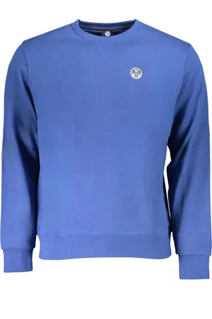 North Sails Heren, Sweatshirts & Hoodies, Blauw, Maat: XL
