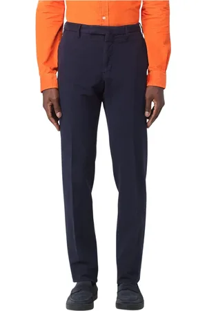 Incotex Heren, Broeken, Blauw, Maat: XL