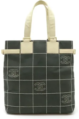 CHANEL Dames, Pre-owned, Grijs, Maat: ONE Size