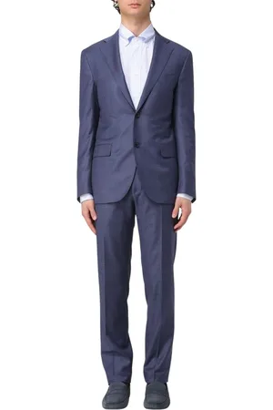 corneliani Heren, Pakken, Blauw, Maat: 2XL Wol