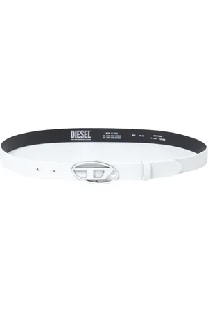 Diesel Dames, Accessoires, Grijs, Maat: 85 CM Leer