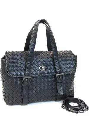 Bottega Veneta Dames, Pre-owned, Zwart, Maat: ONE Size Leer