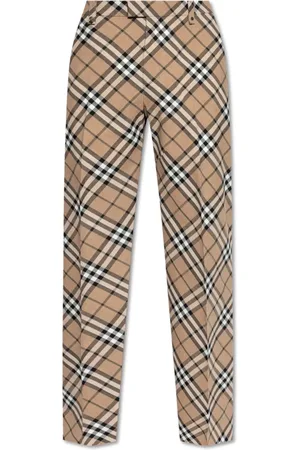 Burberry Heren, Broeken, , Maat: S Wol
