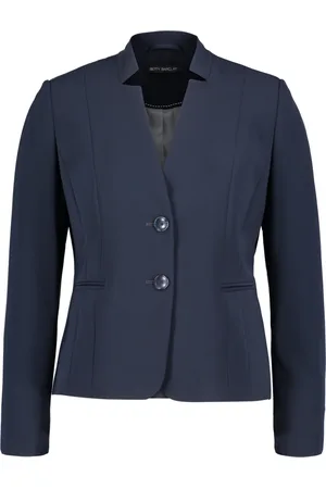 Betty Barclay Dames, Jassen, Blauw, Maat: S Leer