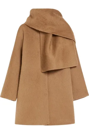 Max Mara Dames, Mantels, Bruin, Maat: XS Wol