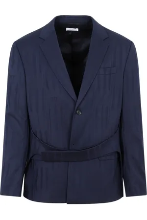 OFF-WHITE Heren, Jassen, Blauw, Maat: L Wol