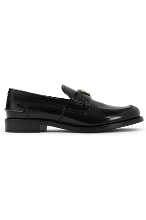 Prada Dames, Schoenen, Zwart, Maat: 36 1/2 EU Leer
