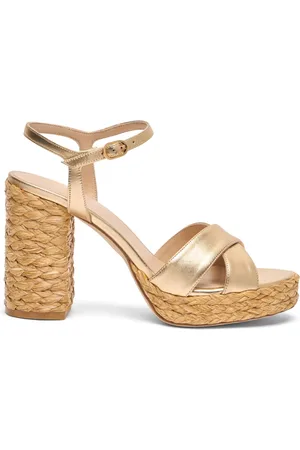 Stuart Weitzman Dames, Schoenen, Geel, Maat: 39 1/2 EU