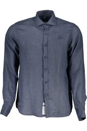 La Martina Heren, Overhemden, Blauw, Maat: XL