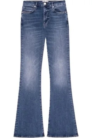 Frame Dames, Jeans, Blauw, Maat: W26 Katoen