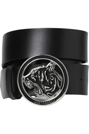 Roberto Cavalli Dames, Accessoires, Zwart, Maat: 95 CM Leer