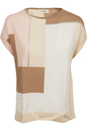 KANGRA CASHMERE Dames, Truien, Veelkleurig, Maat: M Katoen