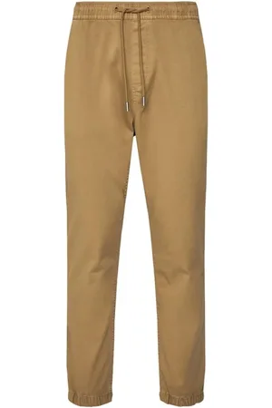 Tommy Hilfiger Heren, Broeken, Bruin, Maat: W32 L30 Katoen