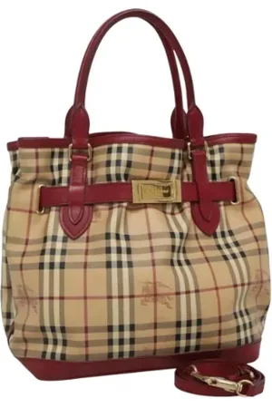 Burberry Dames, Pre-owned, , Maat: ONE Size Leer