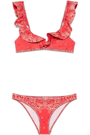 ZIMMERMANN Dames, Badkleding, Rood, Maat: S