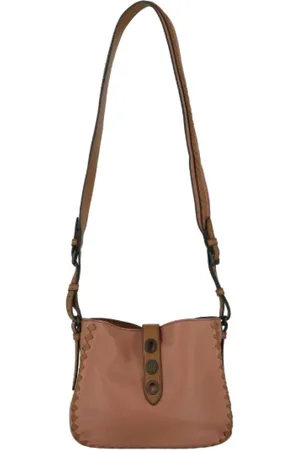 Bottega Veneta Dames, Pre-owned, Roze, Maat: ONE Size Leer