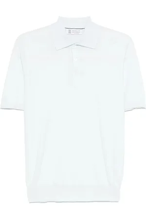 Brunello Cucinelli Heren, Tops, Blauw, Maat: M