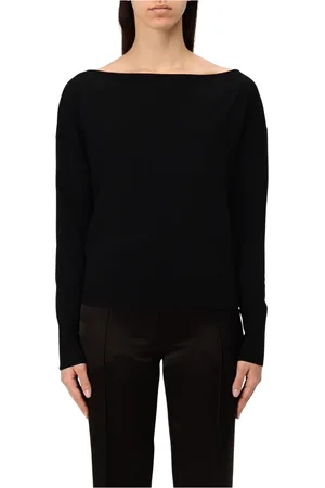Patrizia Pepe Dames, Truien, Zwart, Maat: M
