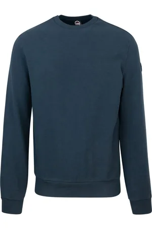 Colmar Heren, Sweatshirts & Hoodies, Blauw, Maat: S Katoen