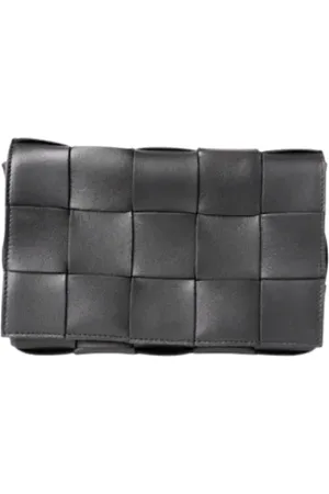 Bottega Veneta Dames, Pre-owned, Zwart, Maat: ONE Size Leer
