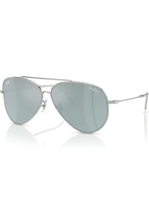 Ray-Ban Heren, Accessoires, Grijs, Maat: 59 MM