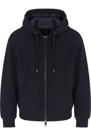 Armani Exchange Heren, Sweatshirts & Hoodies, Blauw, Maat: S