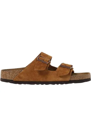 Birkenstock Heren, Schoenen, Bruin, Maat: 41 EU Suède
