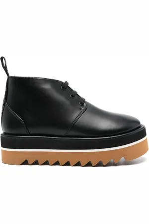 Stella McCartney Dames, Schoenen, Zwart, Maat: 39 EU Leer