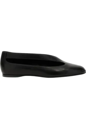 Khaite Dames, Schoenen, Zwart, Maat: 38 1/2 EU Leer