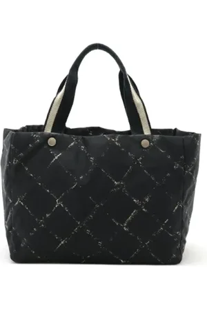 CHANEL Dames, Pre-owned, Zwart, Maat: ONE Size Nylon