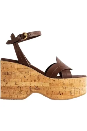 Gianvito Rossi Dames, Schoenen, Bruin, Maat: 40 EU Leer