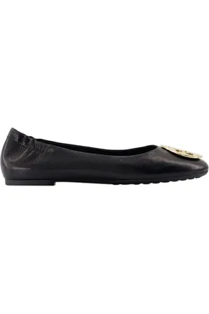 Tory Burch Dames, Schoenen, Zwart, Maat: 37 1/2 EU Leer