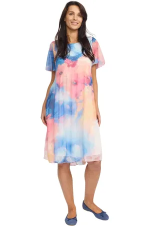 2-Biz Dames, Jurken, Veelkleurig, Maat: XL