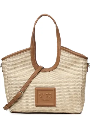 V°73 Dames, Tassen, Bruin, Maat: ONE Size Synthetisch