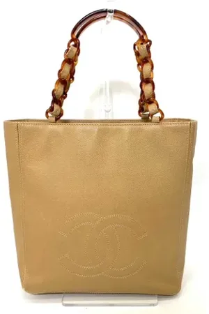 CHANEL Dames, Pre-owned, , Maat: ONE Size Leer